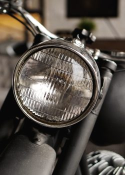 Motorcycle,Close up,In,The,Room.,Photo,From,The,Studio